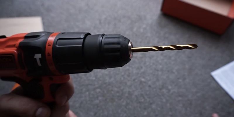 Black & Decker EGBL188K-GB 18 V Lithium Ion 2 Gear Hammer Drill in the use