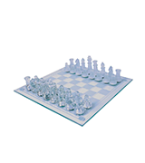 Global Gizmos Glass Chess 2-in-1 Benross