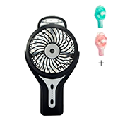 Intsun Mini Handheld USB Misting Fan with Personal Cooling Mist Humidifier