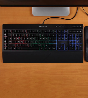 Review of Corsair K55 Gaming Keyboard (6 Programmable Macro Keys, RGB Backlighting)