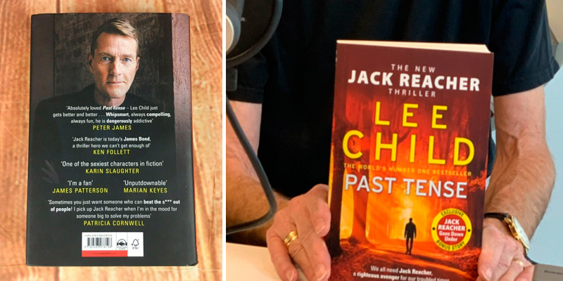 Lee Child Past Tense Jack Reacher, Book 23 in the use