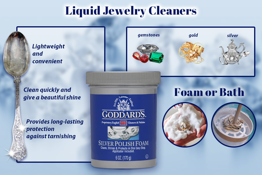 Comparison of Liquid Jewelry Cleaners