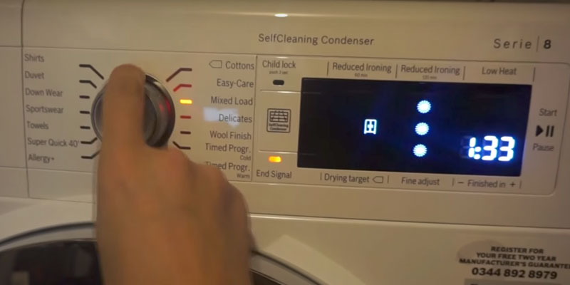 Review of Bosch WTW87560GB Condenser Tumble Dryer