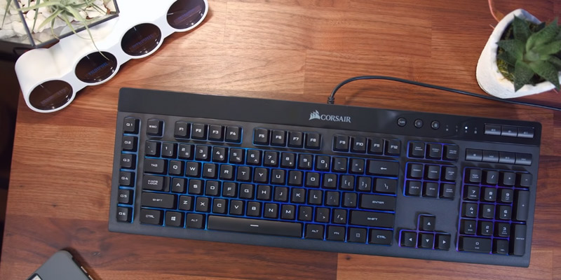 Review of Corsair K55 Gaming Keyboard (6 Programmable Macro Keys, RGB Backlighting)
