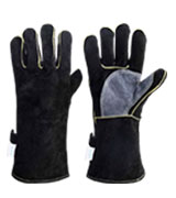 FZTEY Heat&Fire Resistant Leather Thorn Proof Thermal Work Safety Gloves