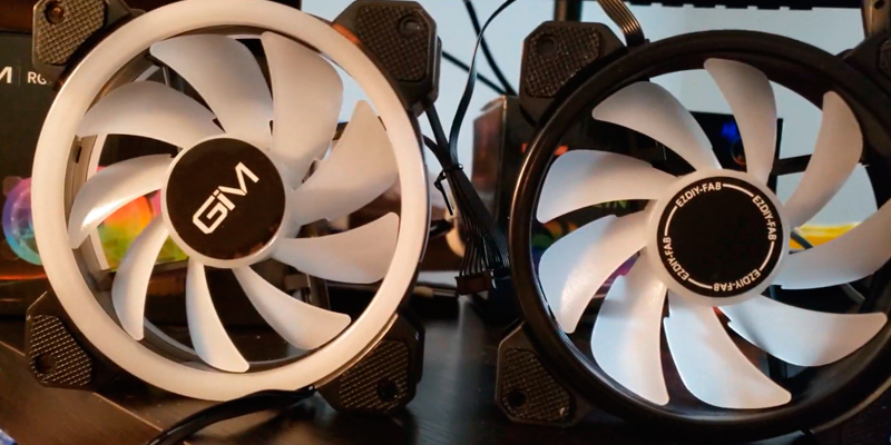 Review of ICETEK (ICE0423) 120mm RGB Case Fans (Pack of 3)