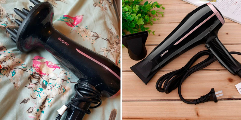 BaByliss 2100W Curl Dry Hair Dryer in the use