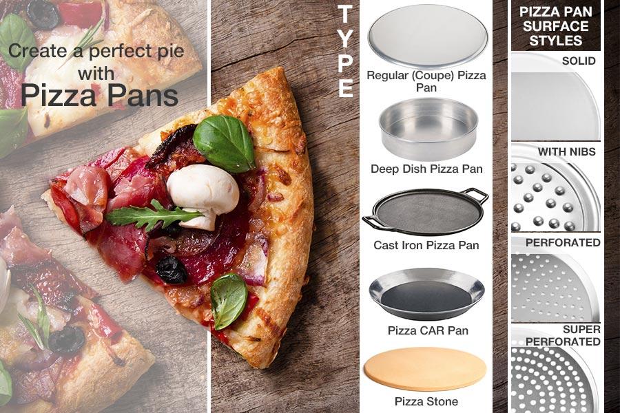 Comparison of Pizza Pans to Cook the Tastiest Pizzas Ever