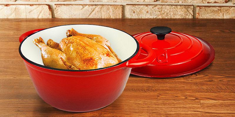 Review of Andrew James Casserole Dish In Cast Iron, 4.6L