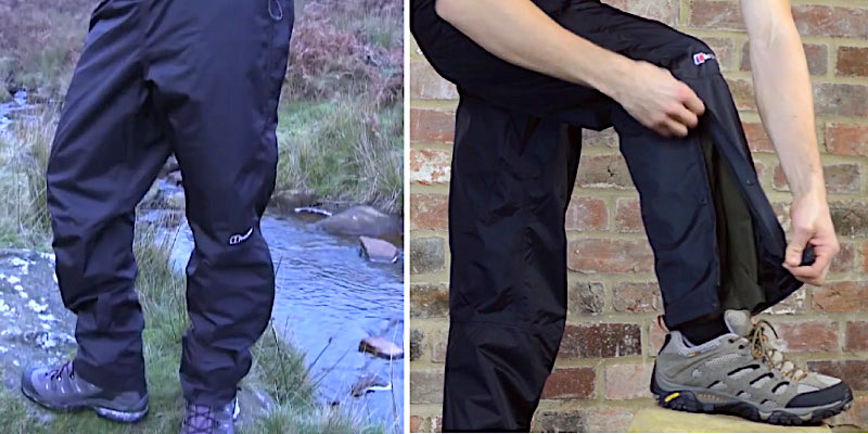 Review of Berghaus Men's Deluge Breathable Waterproof Over Trousers