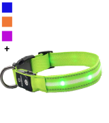 MASBRILL Waterproof Light Up LED Dog Collar
