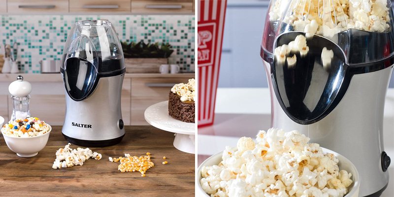 Review of Salter EK2902 Fat-Free Electric Hot Air Popcorn Maker