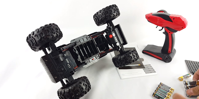 Thinkgizmos TG631 Rock Master Remote Control Car in the use