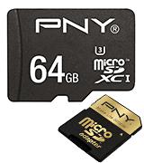 PNY Elite Performance MicroSDHC Memory Card