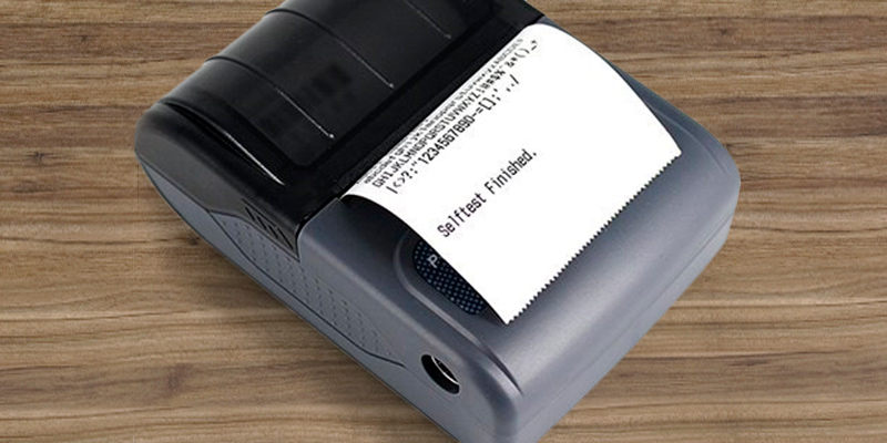 Alacrity Al-58I Portable Mini Thermal Receipt Printer Receipt, Bluetooth, USB in the use