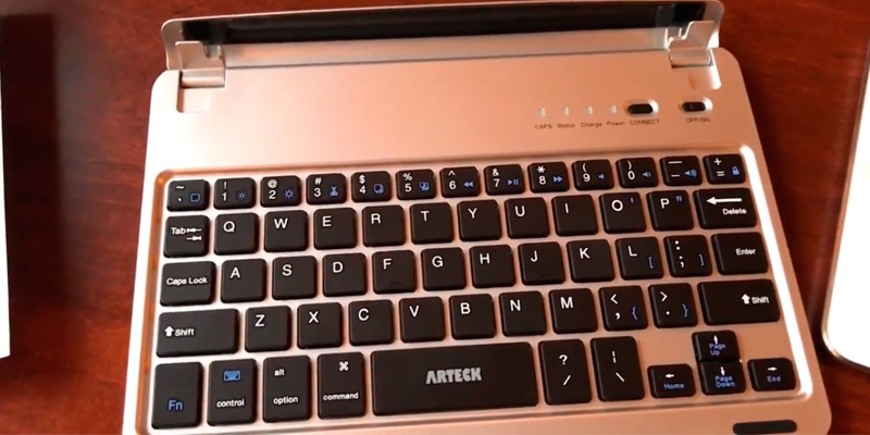 Review of Arteck HB065 Ultra-Thin Bluetooth Keyboard with Stand Groove