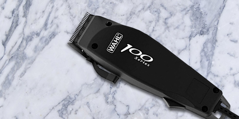 Wahl 100 Series Corded Hair Clipper in the use