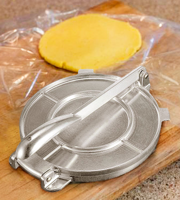 Cherishly Tortilla Maker Dough Press Aluminium Heavy Duty Restaurant Tool for kitchen - Bestadvisor
