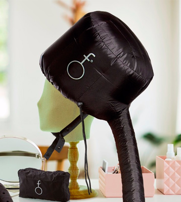 Review of Hair Flair Ltd Genuine Patented Deluxe Softhood Hair Dryer Attachment