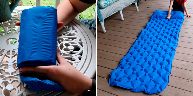 Review of ISOPHO Inflatable Ultralight Camping Mattress