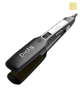 Dnsly Pro Hair Straightener 1.75 inch Wide Plate Flat Iron, Dual Voltage