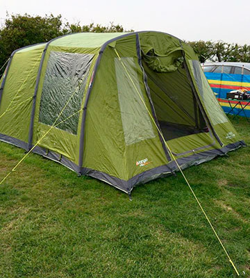 Review of Vango TEPODYSAIE18177 Odyssey Inflatable Family Tunnel Tent