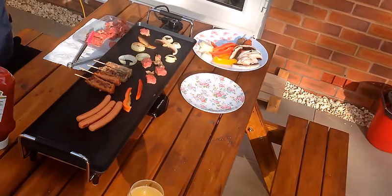Review of VonShef Electric XL Teppanyaki Style Barbecue Table Grill Griddle