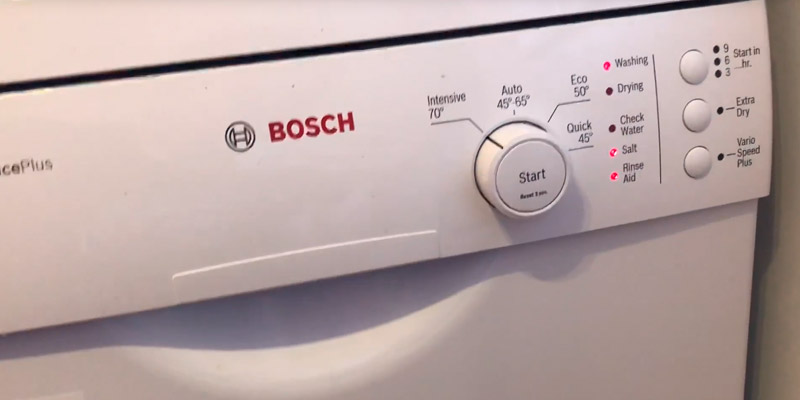 Bosch Serie 2 SPS24CW00G Slimline 45cm Dishwasher in the use