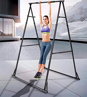 Review of Pull Up Fitness multi purpose Pull up bar station for gymnastics