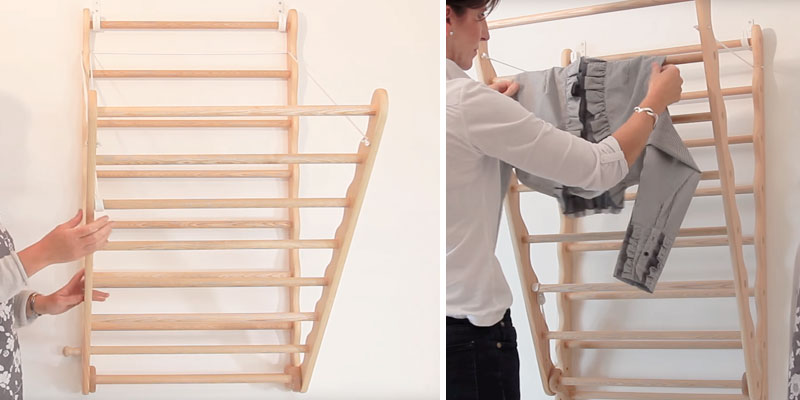 Review of Julu Doris 80cm Wide Laundry Ladder Clothes Airer