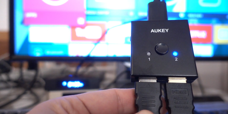 Review of Aukey HA-H04 HDMI Switch Bidirectional