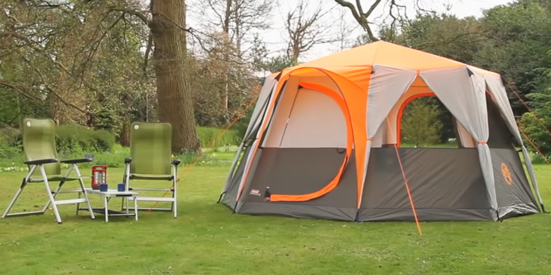 Review of Coleman Tent Octagon 100% waterproof Family Camping Tent