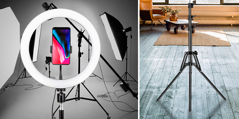Review of VEVICE (VE201V907IC11E) 10-inch Dimmable Ring Light with Tripod