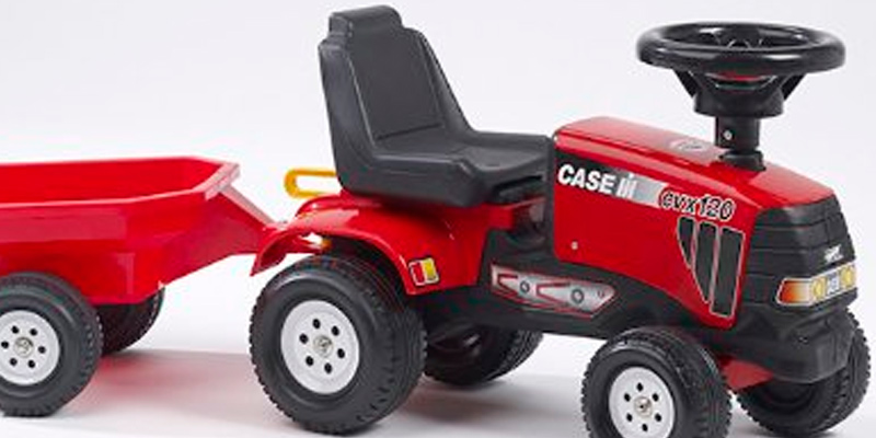 Review of Falk L938B Case IHCVX 120 Tractor and Trailer Ride-on