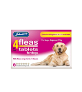 Johnsons Veterinary Products 4Fleas Dog Tablets