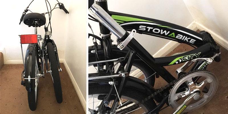 Review of Stowabike Folding City V2 Compact Foldable Bike