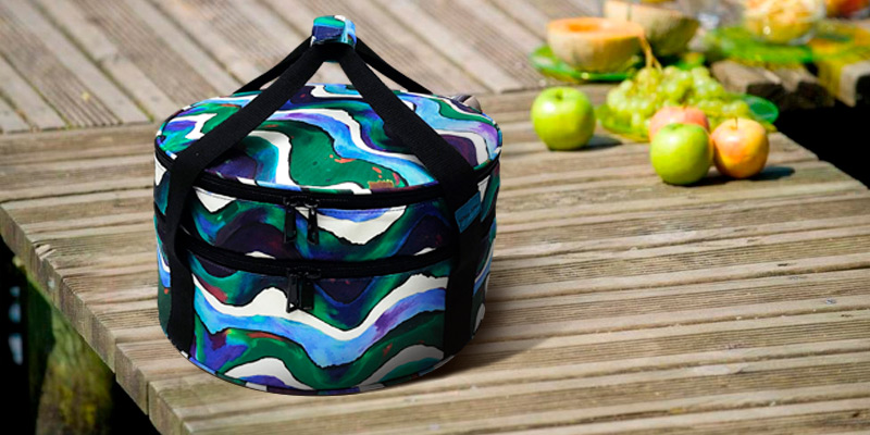Review of ODDS N TOTES Round Casserole Insulated Casserole Carrier