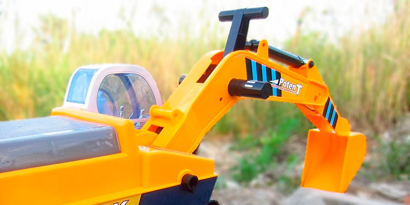 Review of deAO BSD-2Y Ride On Excavator Digger 2 in1 for Toddlers