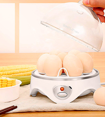 Review of SimpleTaste 3 in 1 Clear cover Egg Cooker