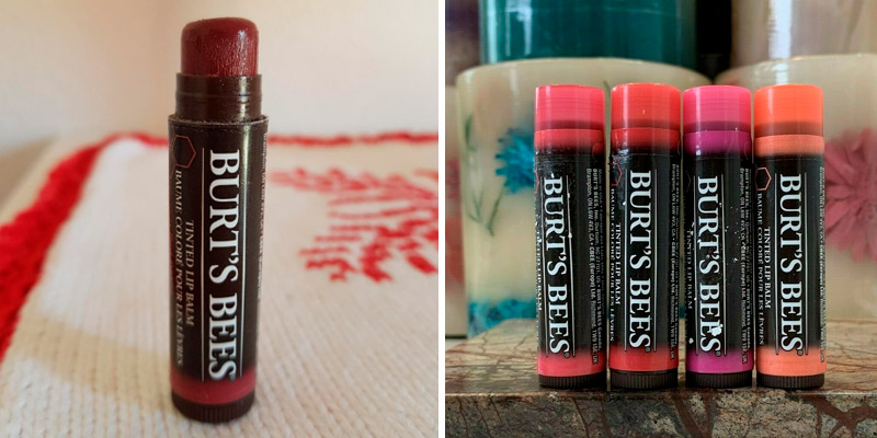 Review of Burt's Bees Red Dahlia Natural Tinted Lip Balm