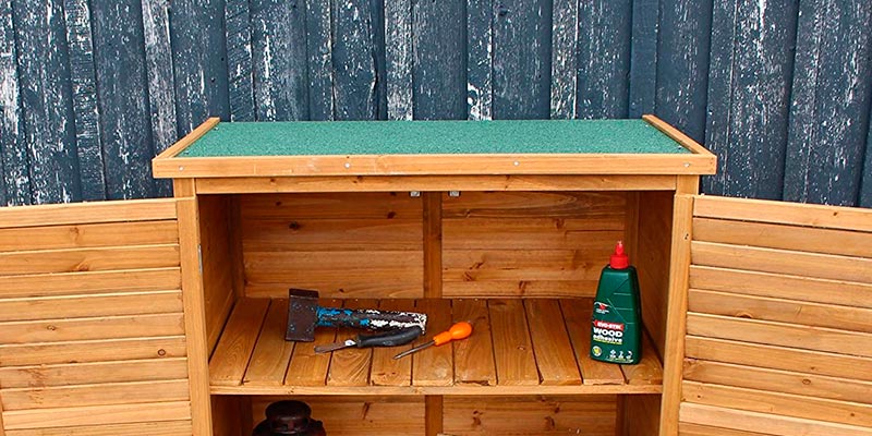 Review of Easipet 824 Wooden Garden Shed for Tool Storage