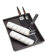 Harris 2 X Paint Brush and Twin Sleeve Roller Kit