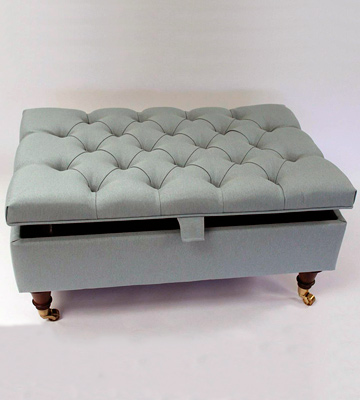 Simply Chaise Chesterfield Thickly Upholstered Coffee Table Storage Ottoman - Bestadvisor