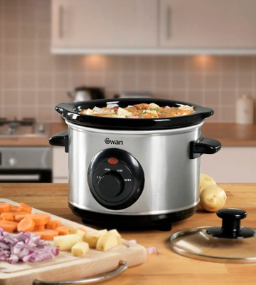 Review of Swan SF17010N 1.5 Litre Oval Stainless Steel Slow Cooker