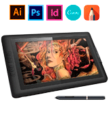 XP-PEN Artist15.6 (FRAT156) 15.6 IPS 1920 x 1080 Graphics Drawing Tablet with 8192 levels