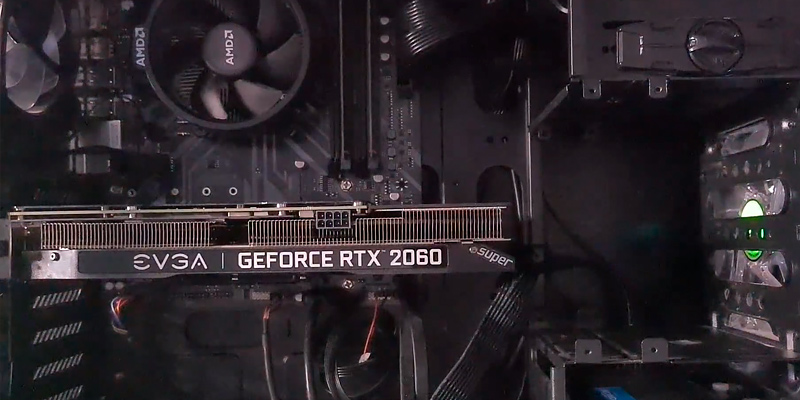 EVGA GeForce RTX 2060 Super SC Ultra Gaming Graphics Card (8GB GDDR6, VR Ready) in the use