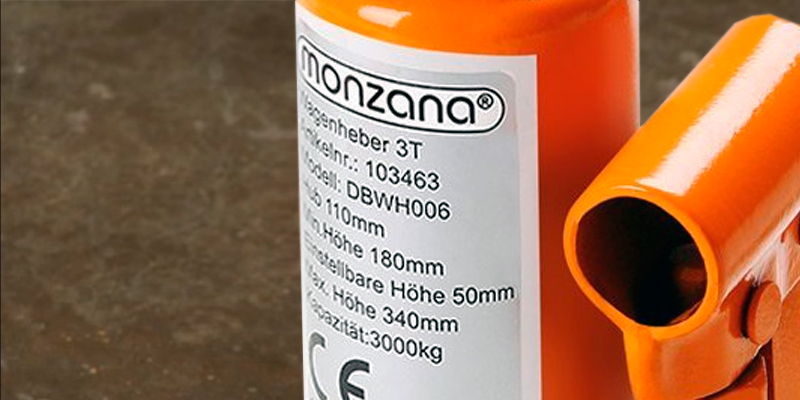Review of Monzana DBWH006 3-Tonne Hydraulic Bottle Jack