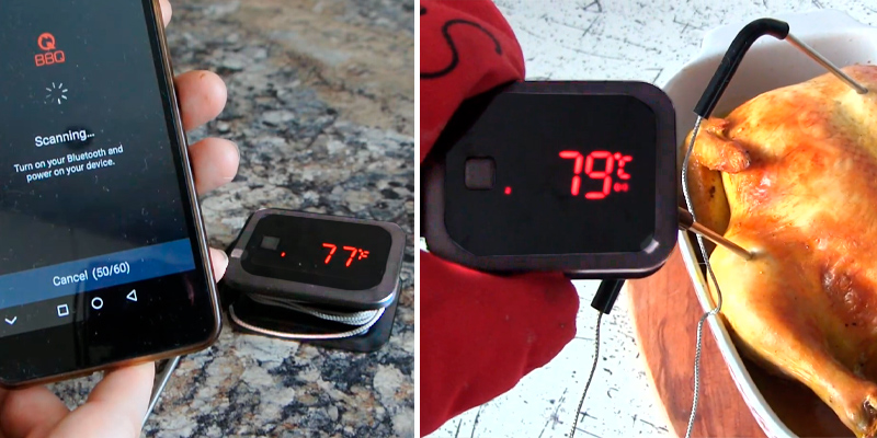 Review of Inkbird IBT-2X Bluetooth Cooking Thermometer