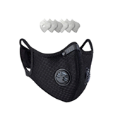 Straame Breathable Anti-Pollution Sports Mask with 6 Filters