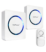 Koopower KOODOORBELLUK Batteryless Wireless Doorbell